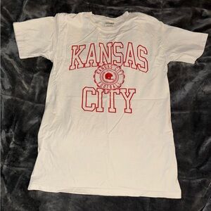 Kansas City Chiefs Comfort Colors Tee | Small